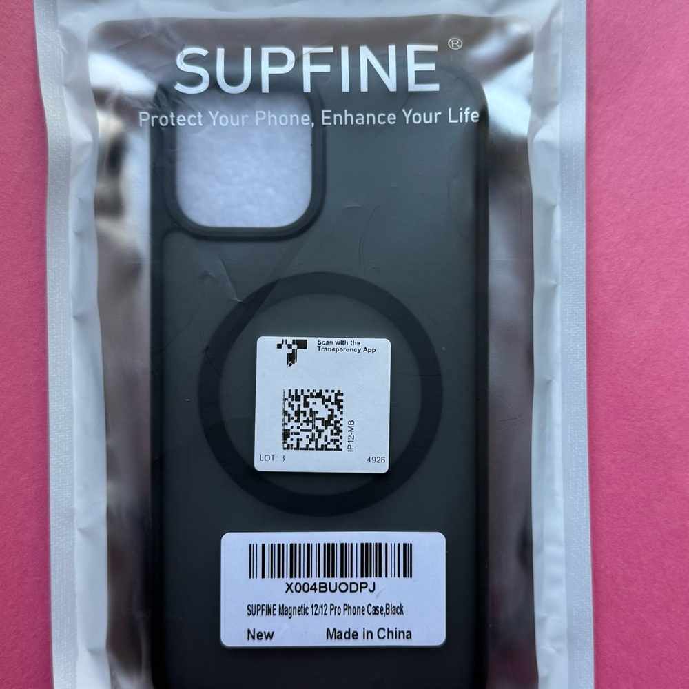 Black Magnetic Phone Case